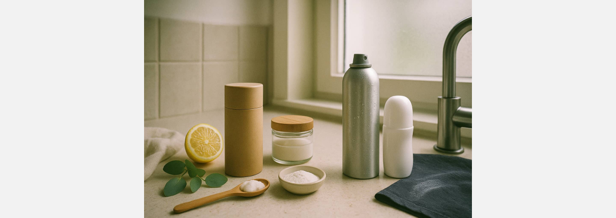 Naturlig deodorant vs. antiperspirant: hvad er forskellen?